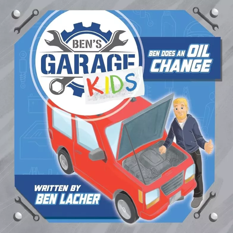 about us bens garage kids book 01